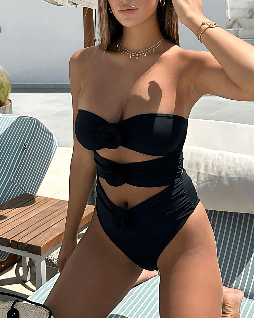 Daisy set - Black - Femiswim