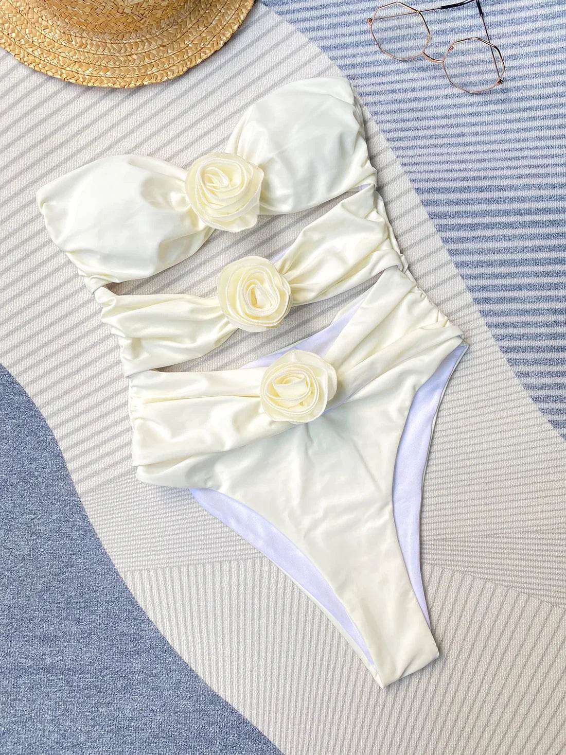 Daisy set - White - Femiswim