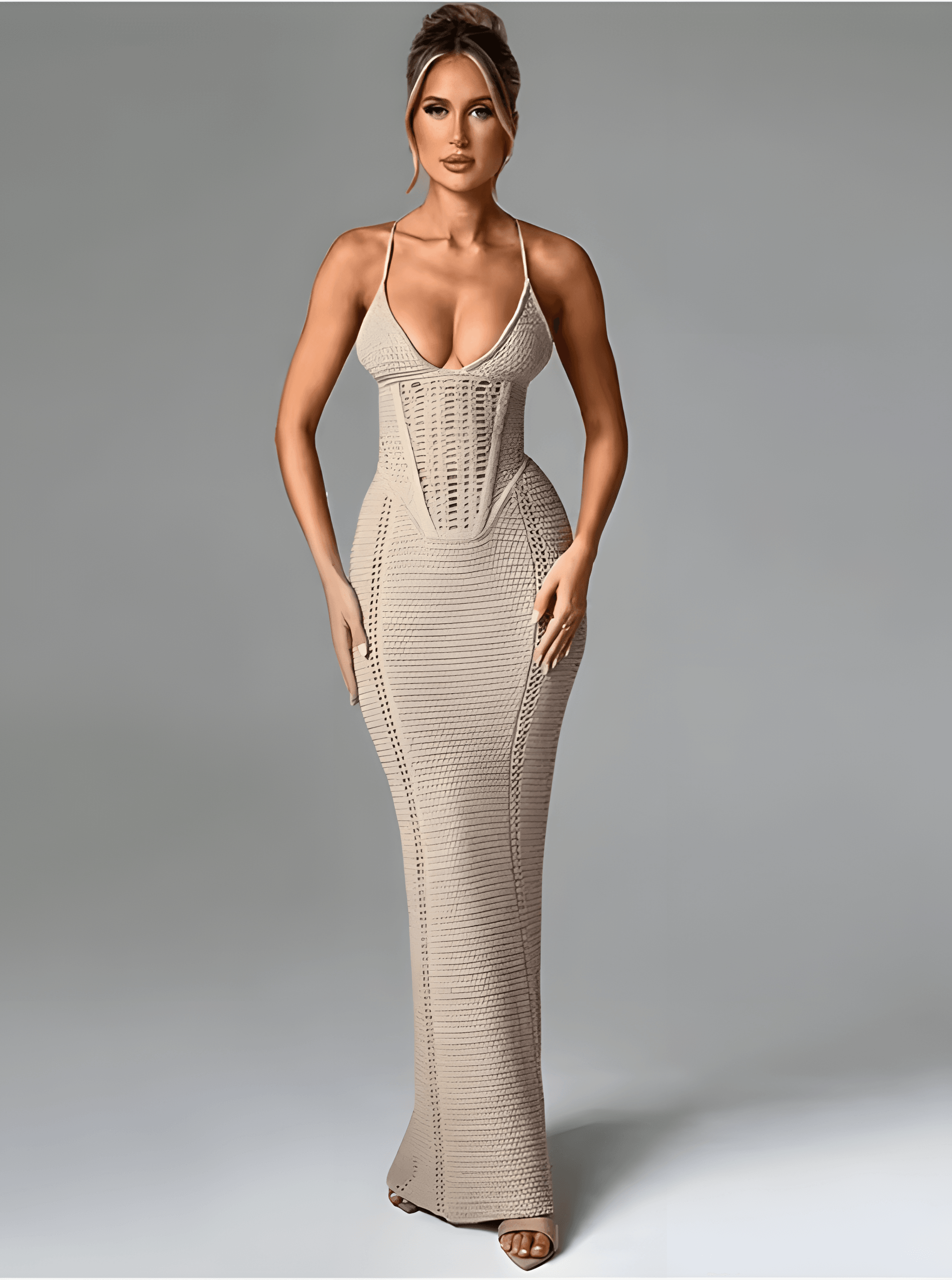 Joia Cover up - Khaki - Femiswim