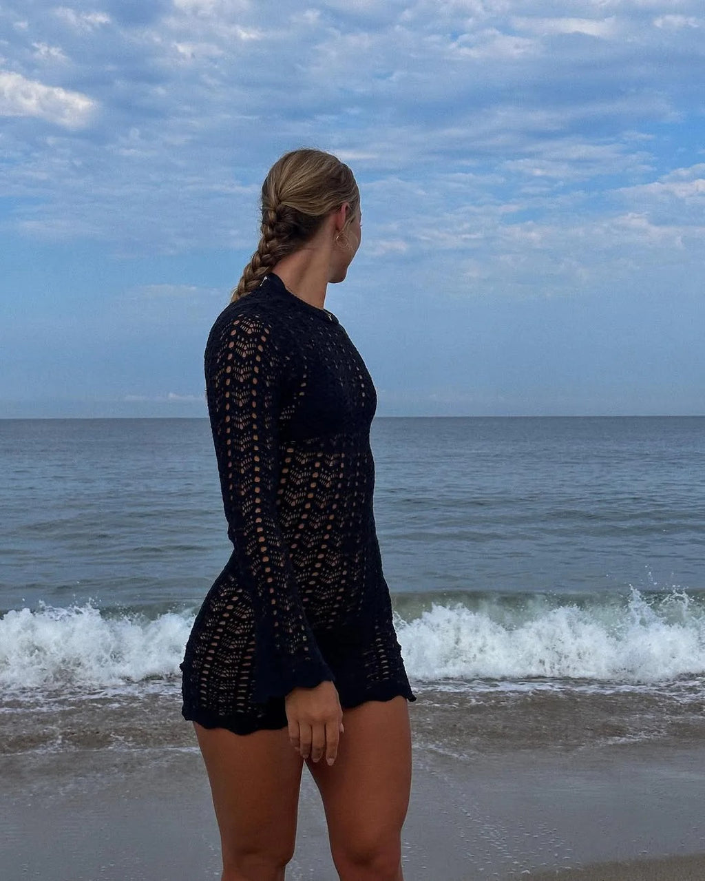 Mia Dress - Sunkissed Black